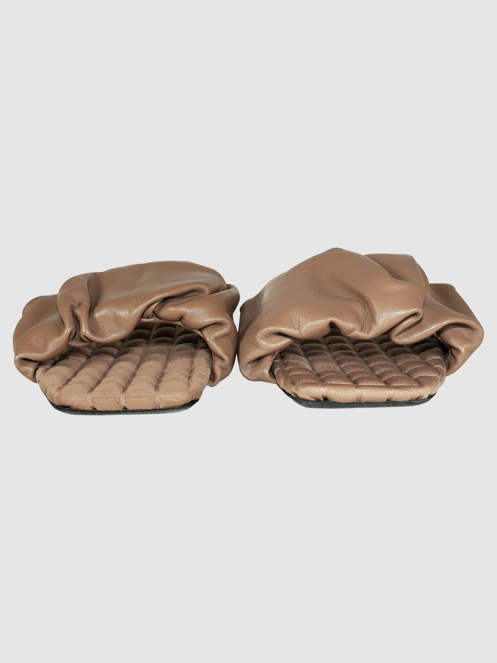 Ruched Slide Sandals