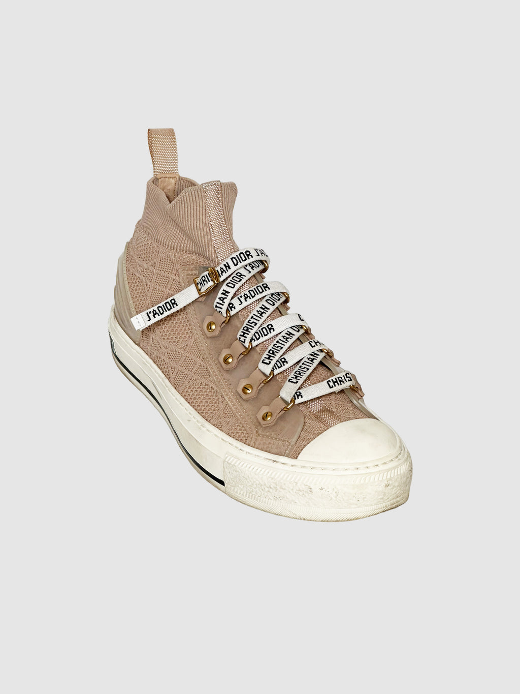 Christian Dior Walk'N'Dior High-Top Sneakers - Size 37