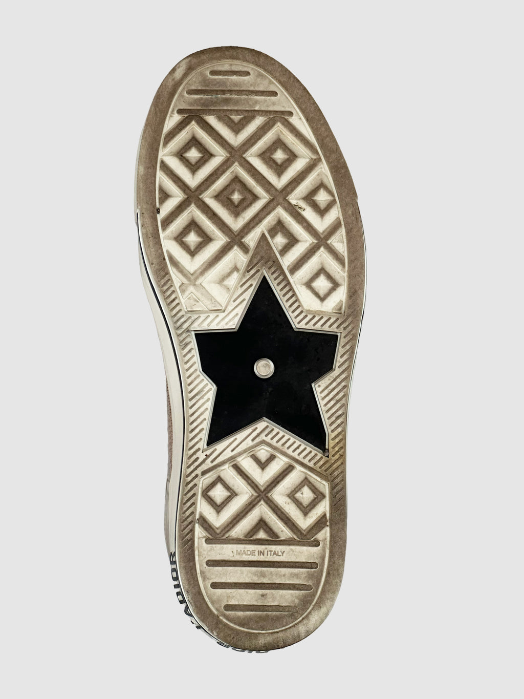 Christian Dior Walk'N'Dior High-Top Sneakers - Size 37