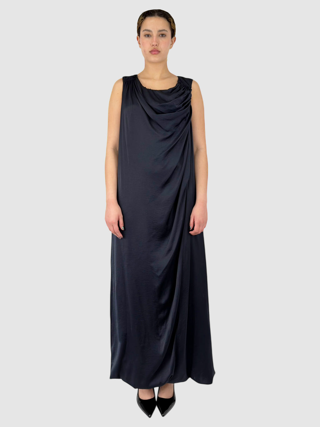 Draped Maxi Dress