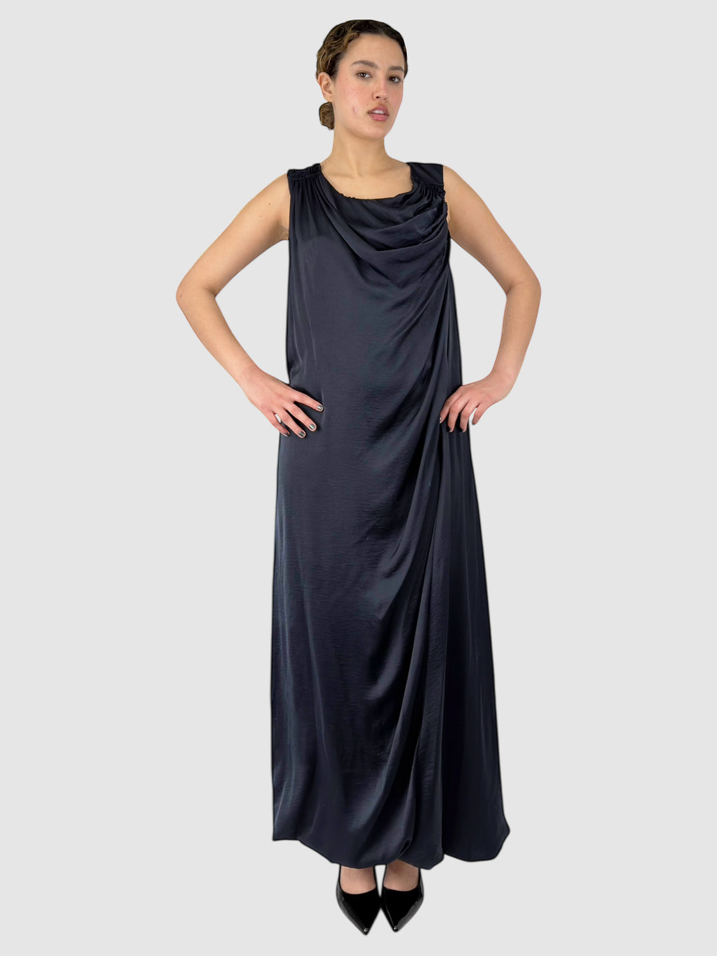 Draped Maxi Dress