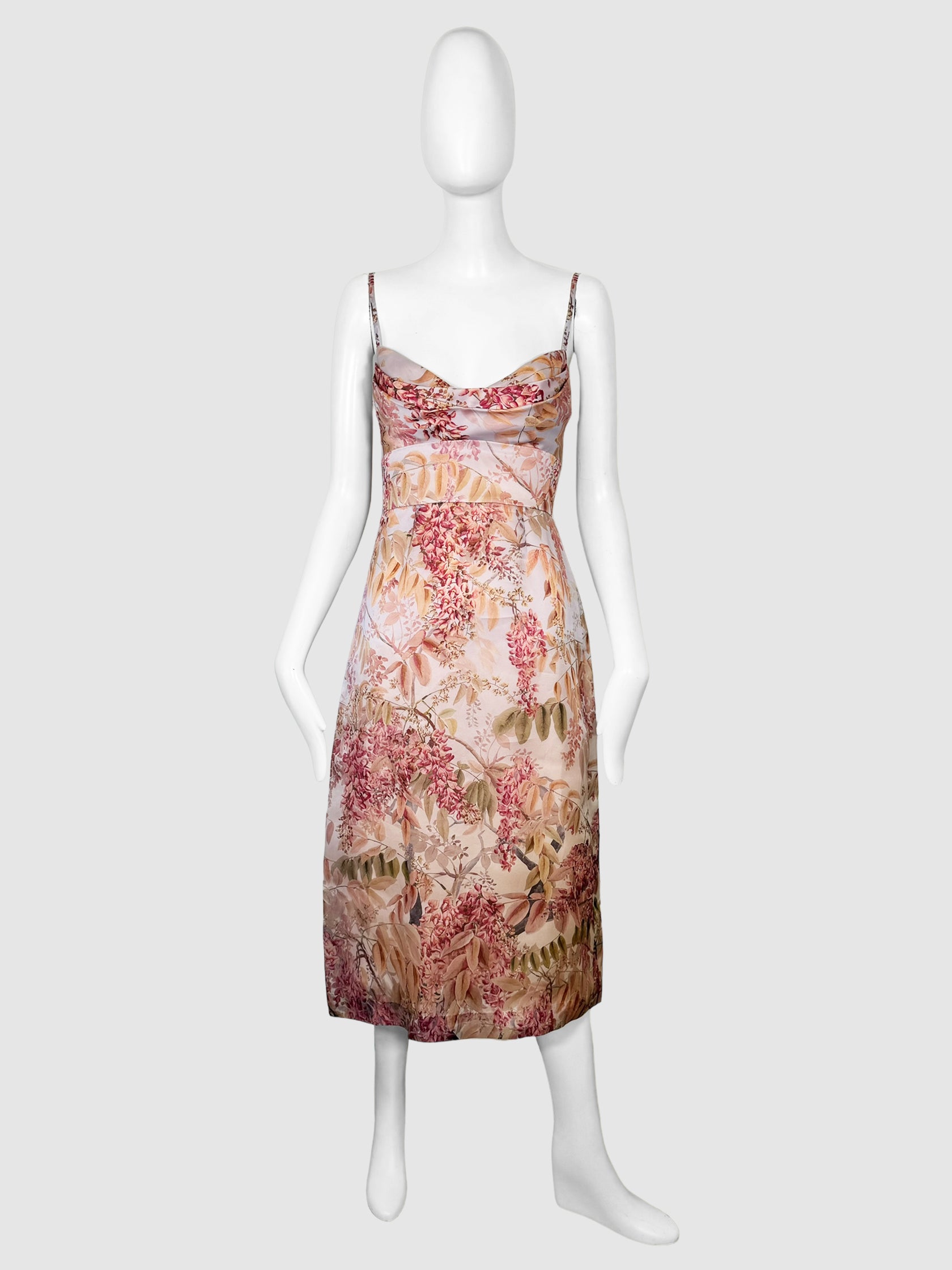 Botanica Floral Print Dress - Size 0