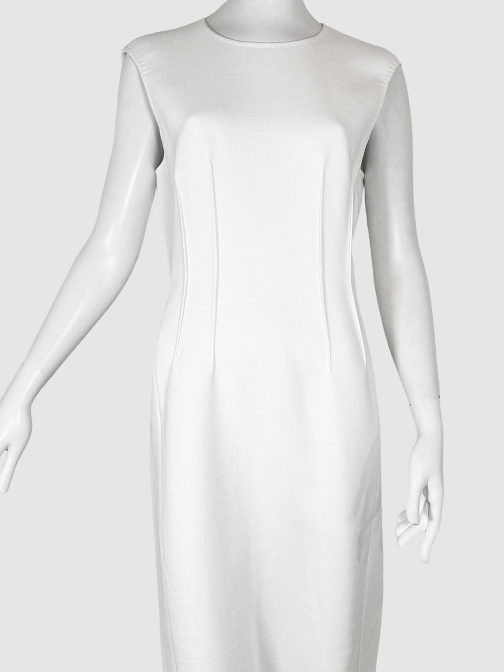 Pleated Shift Dress - Size 8