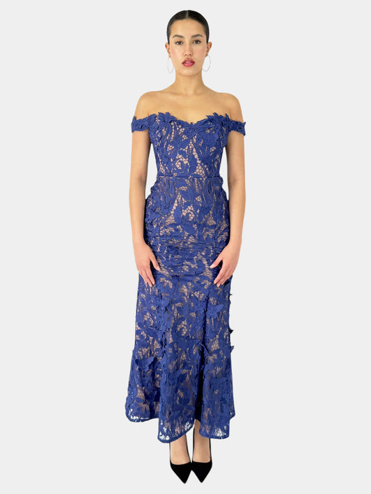 Lace Off-The-Shoulder Dress