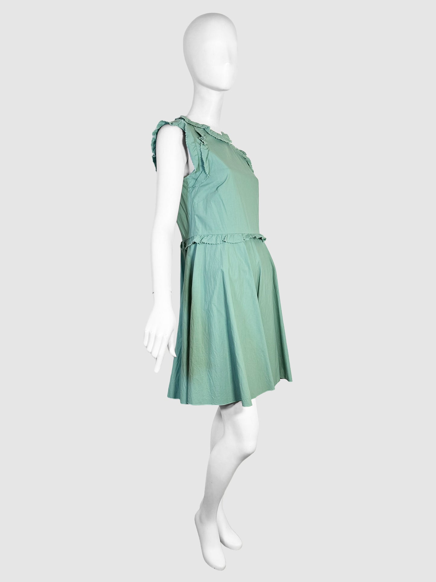 Ruffle Trim Dress - Size 44