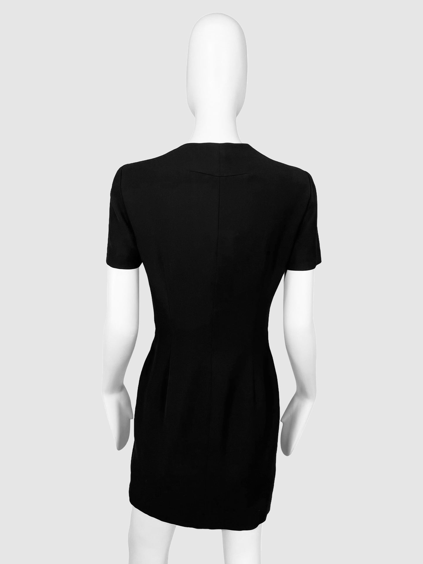 Givenchy Eyelet Grommets Shift Dress - Size 40