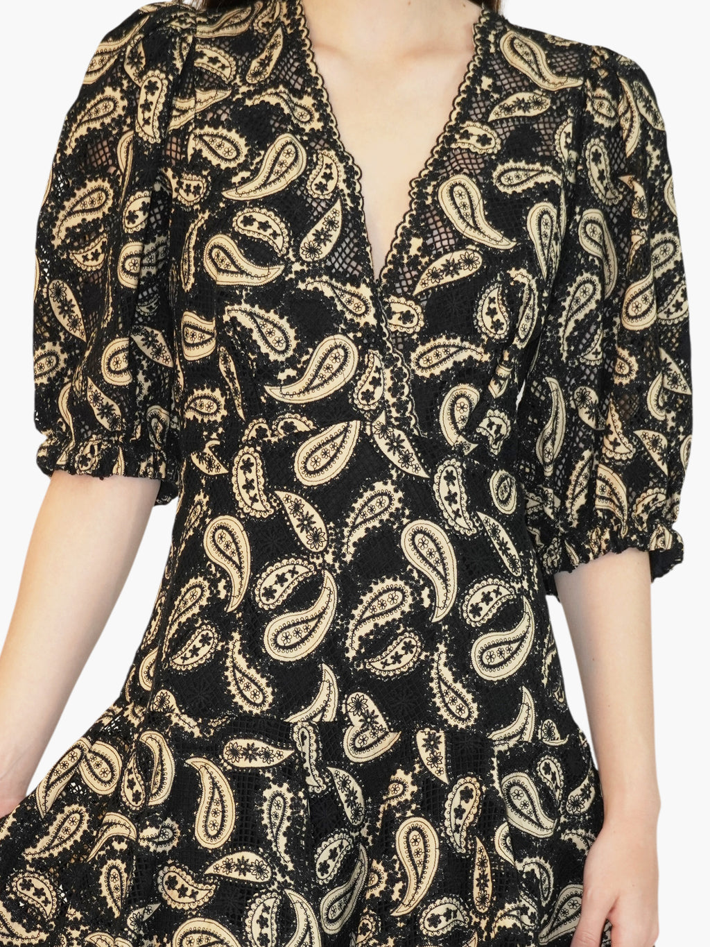 Lace Paisley Dress