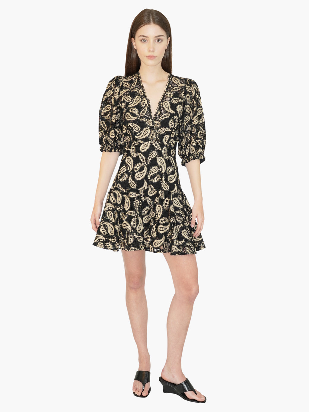 Lace Paisley Dress