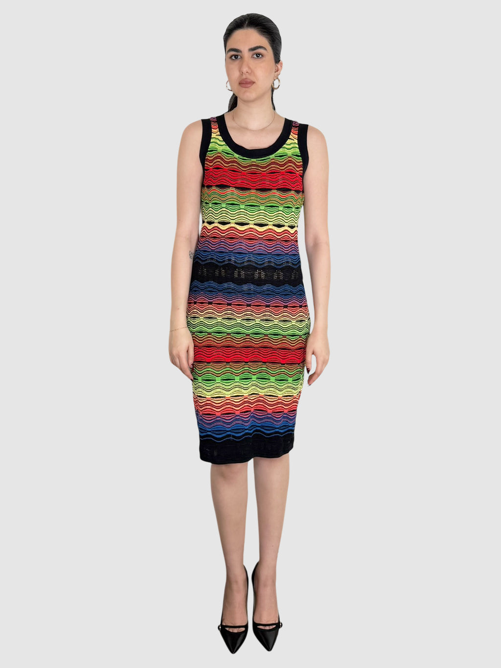 Knit Patterned Dress