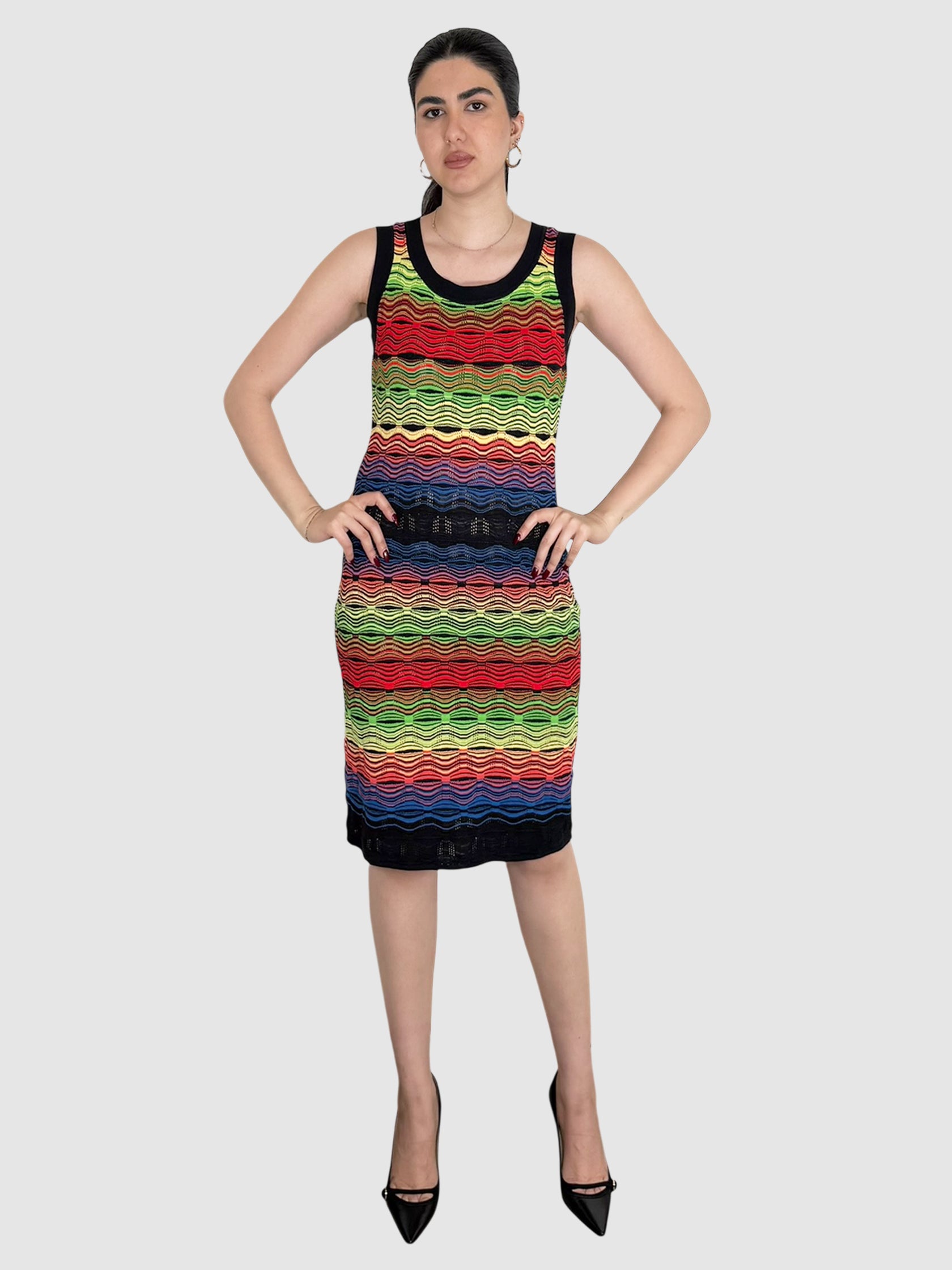 Knit Patterned Dress