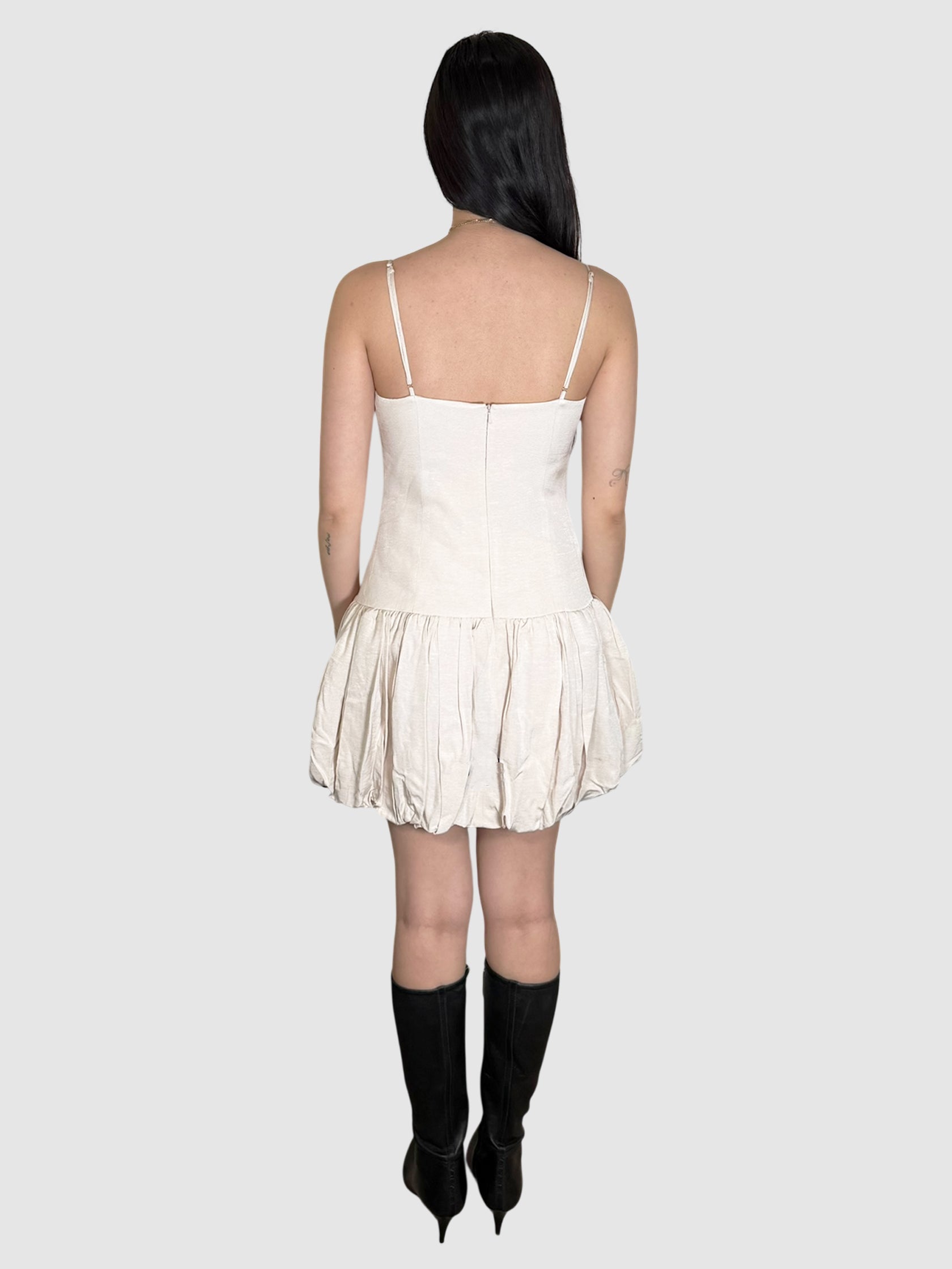 Bustier Bubble Mini Dress