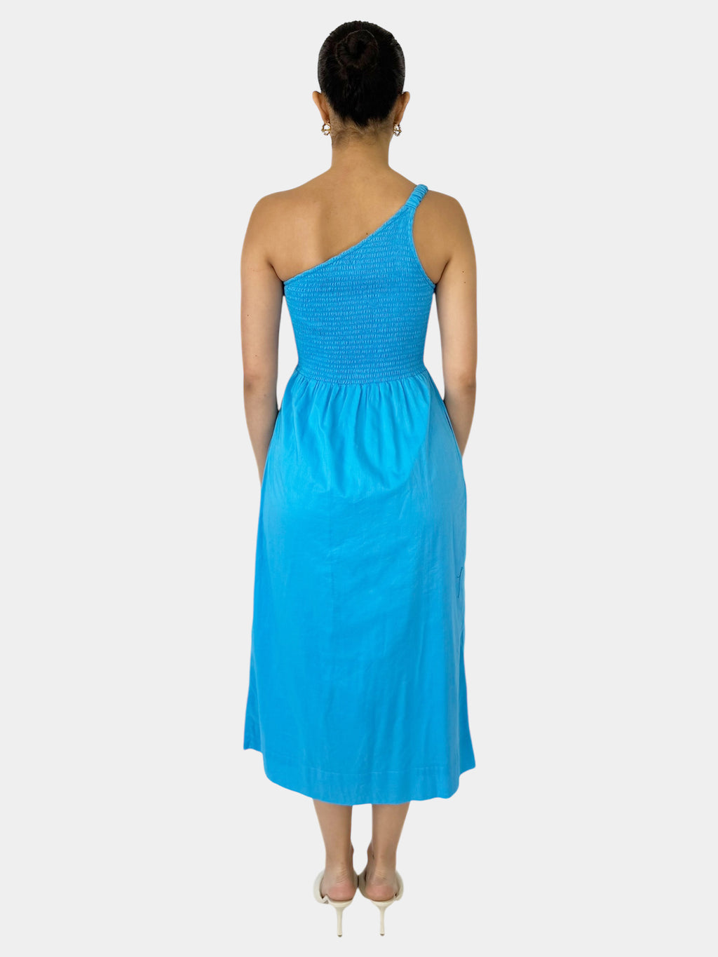 One-Shoulder Midi Dress