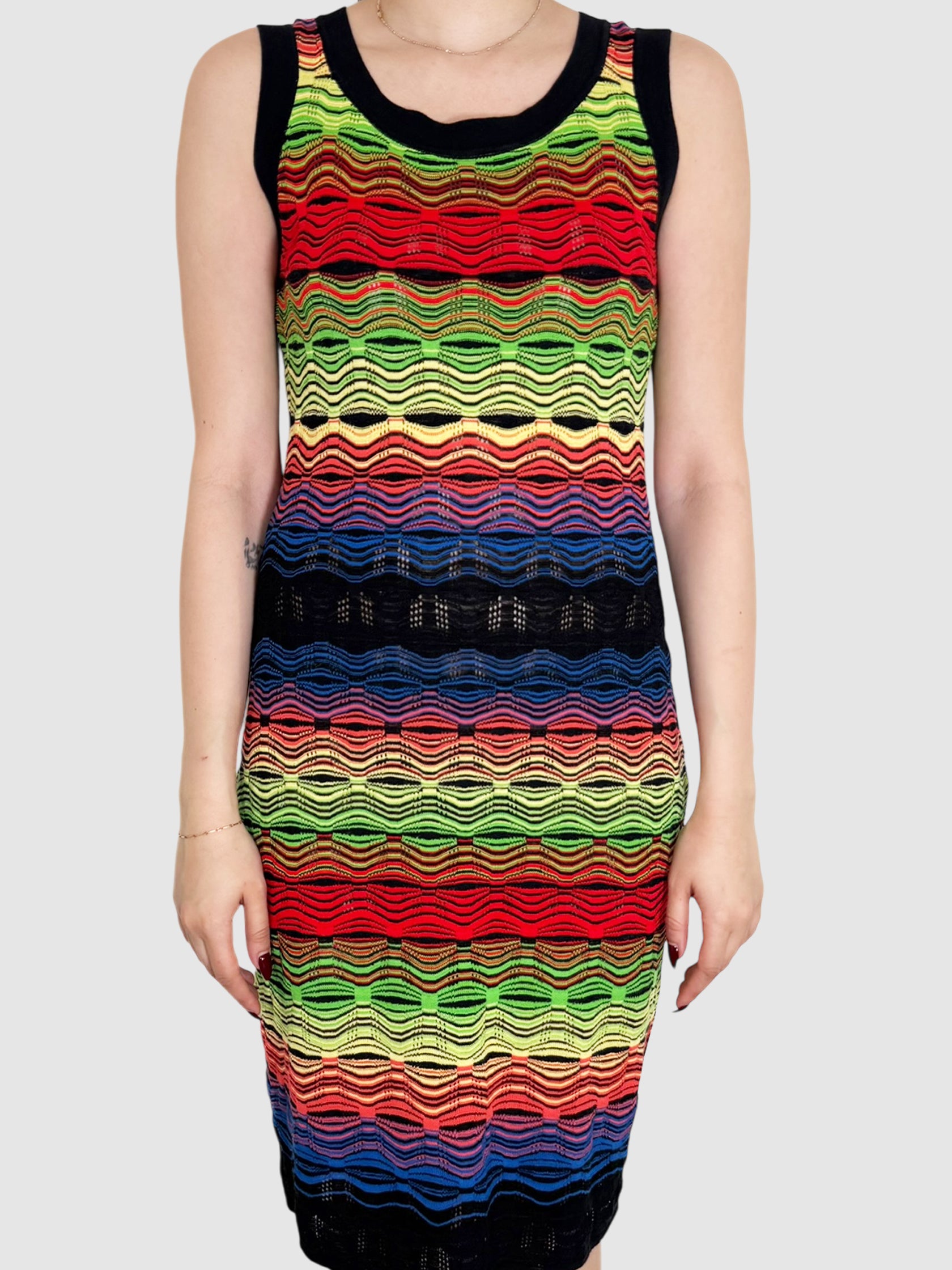 Knit Patterned Dress