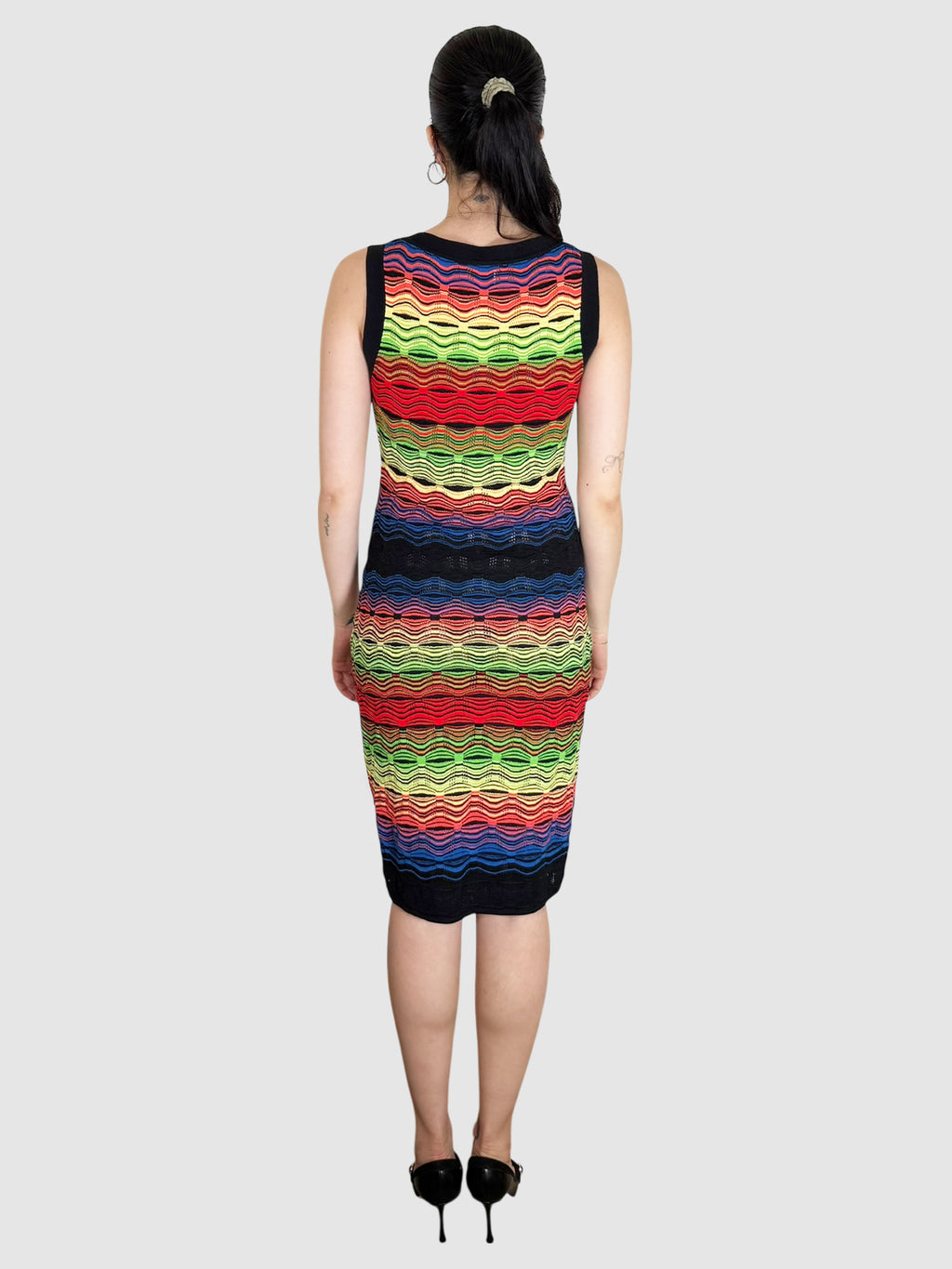 Knit Patterned Dress