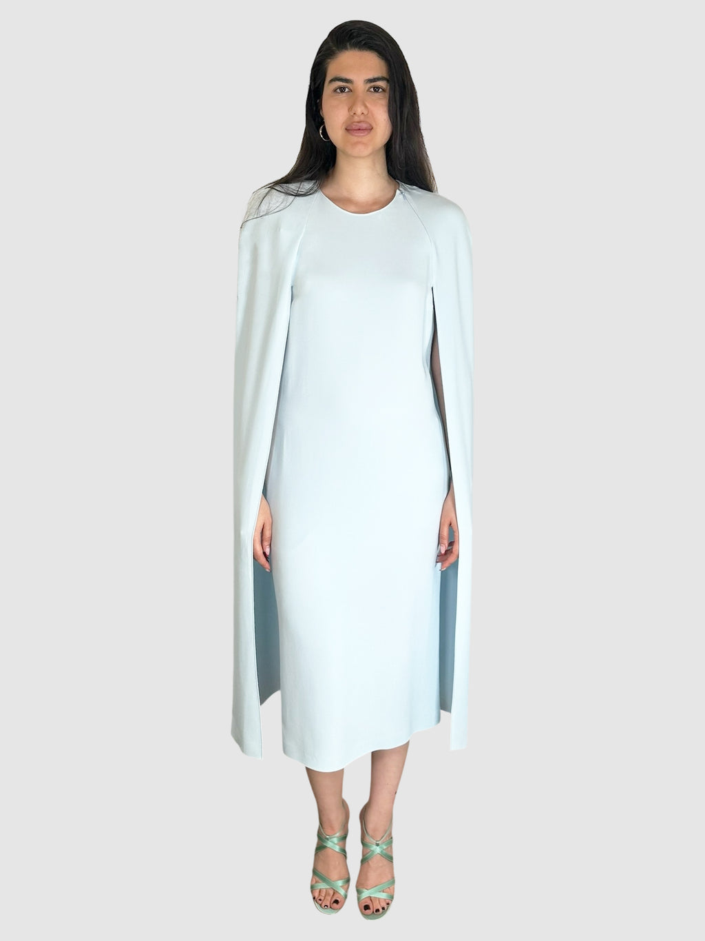 Midi Cape Dress