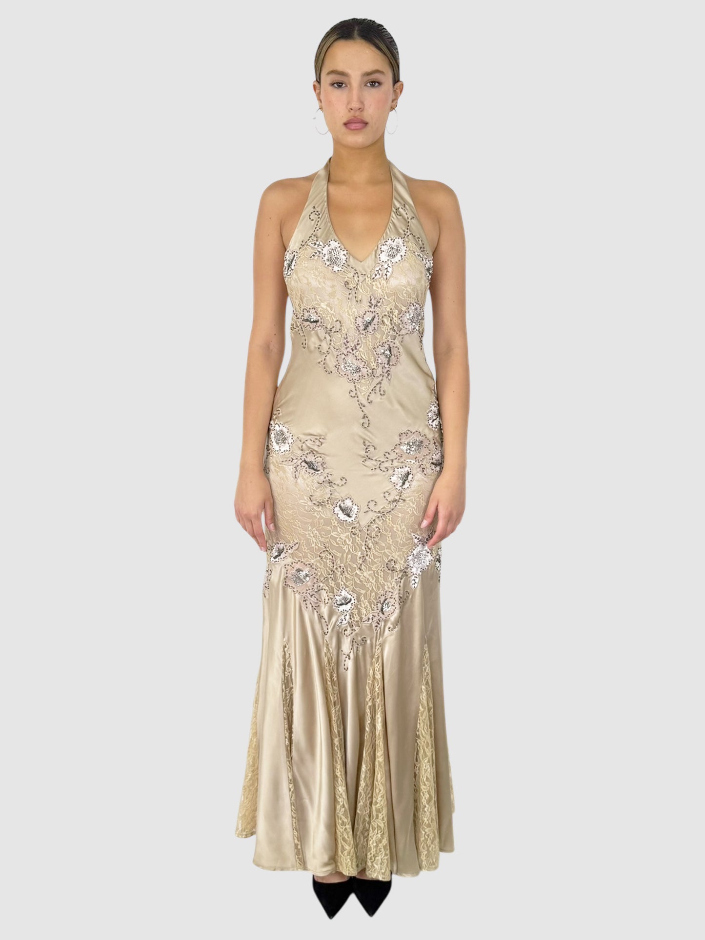 Beaded Lace Dress