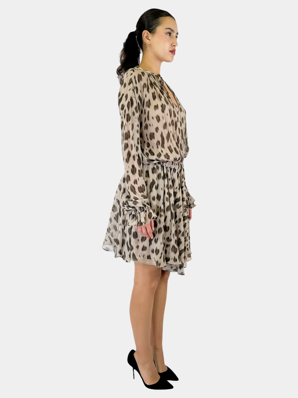Elliana Leopard Dress - Size M
