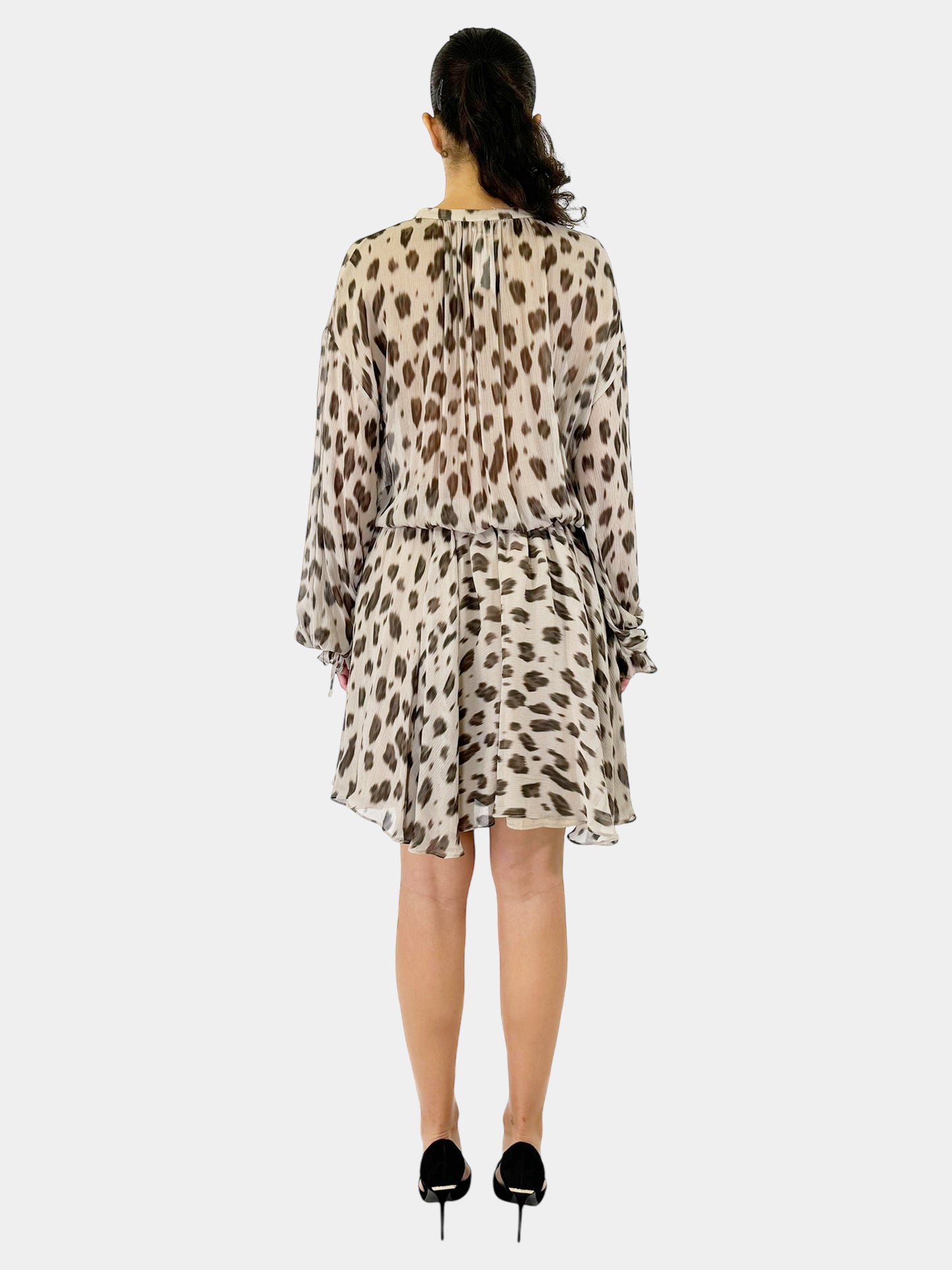 Elliana Leopard Dress - Size M