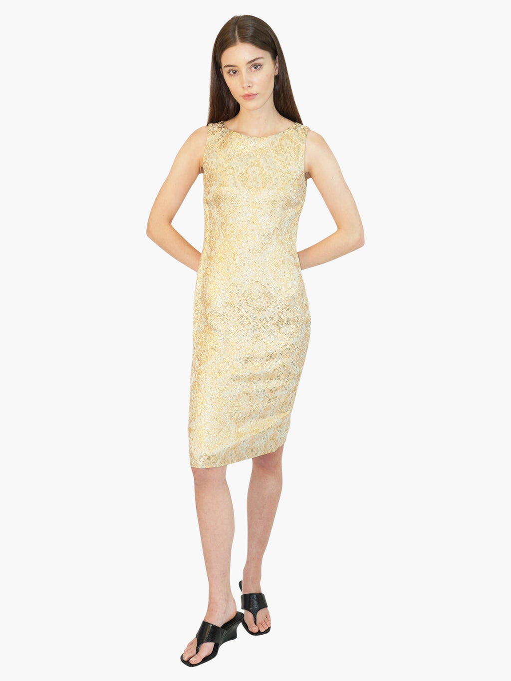 Embroidered Lace Dress