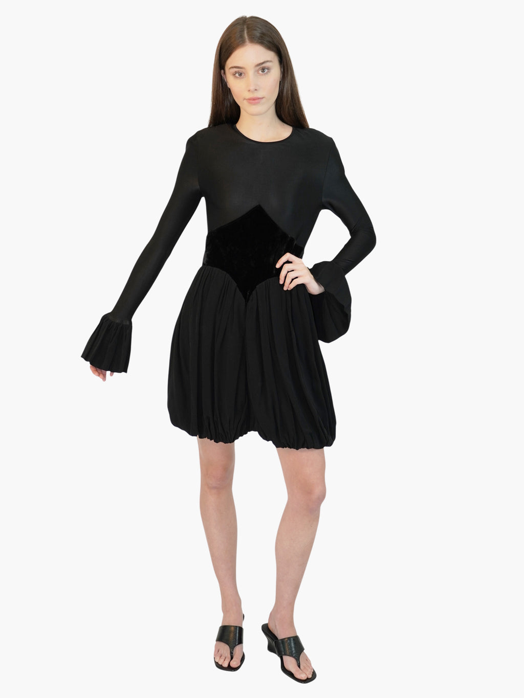 Corseted Bubble Dress