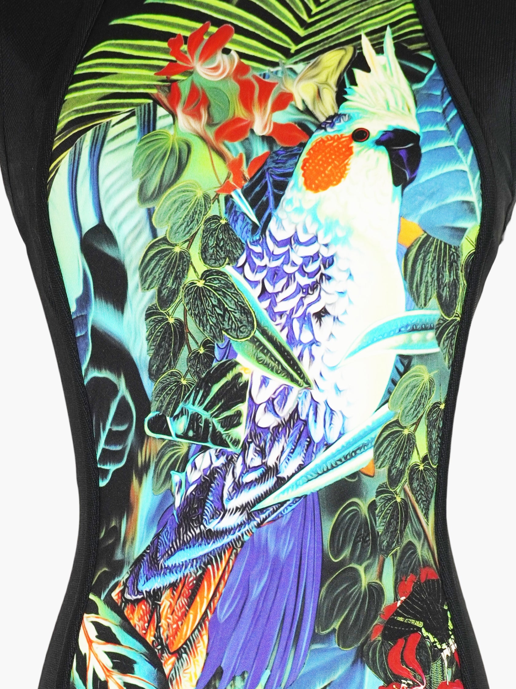 Tropical Print Dress