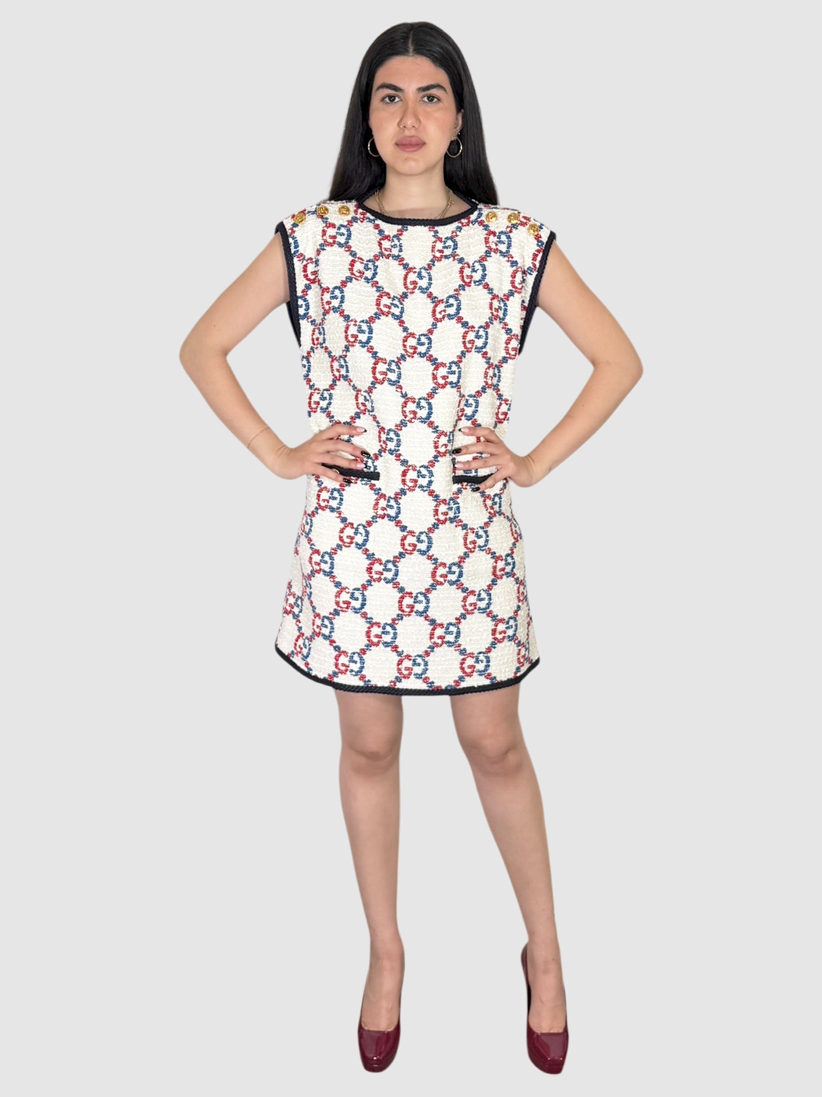 Sylvie Tweed Dress