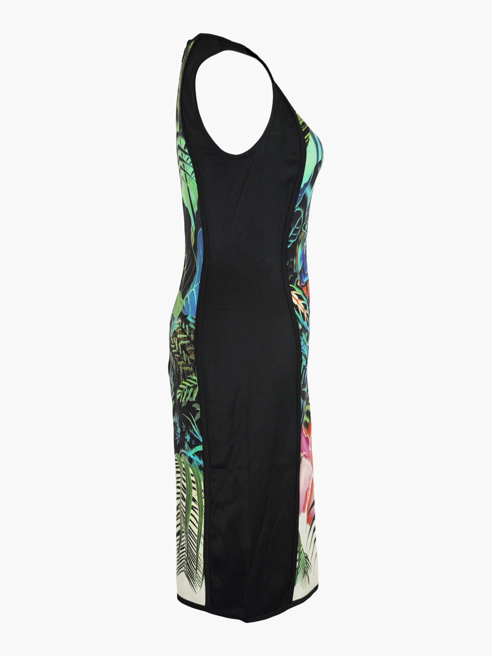 Tropical Print Dress
