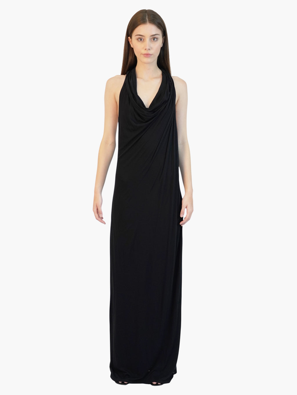 Draped Maxi Dress