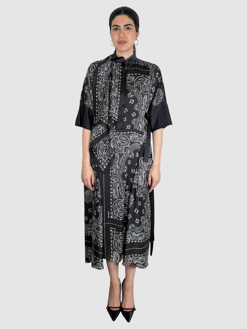 Bandana Print Dress