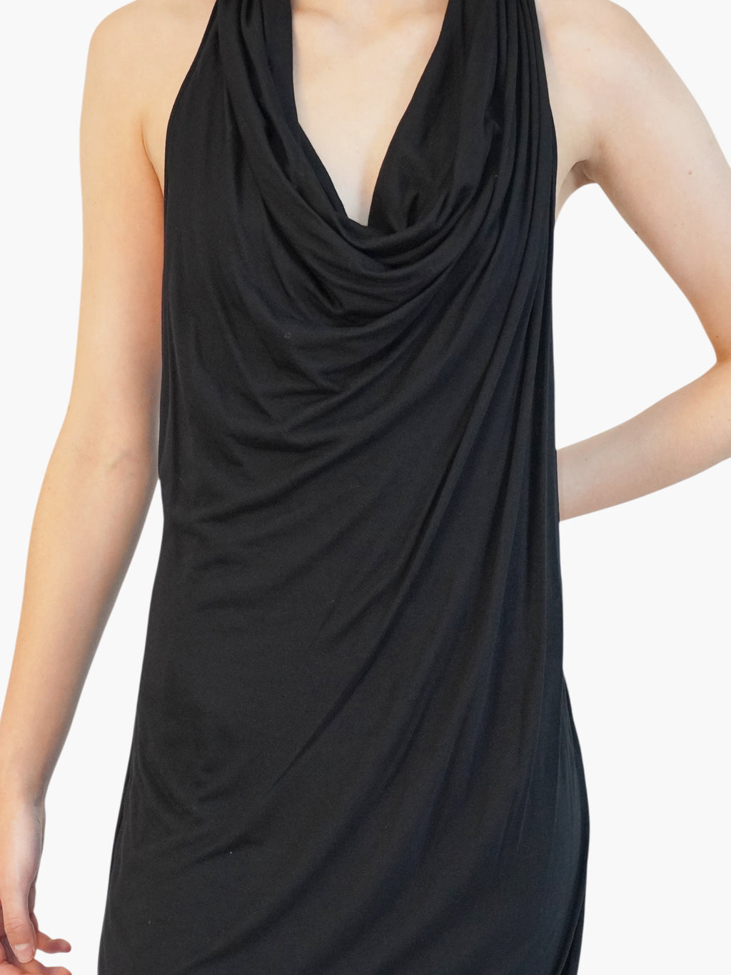 Draped Maxi Dress