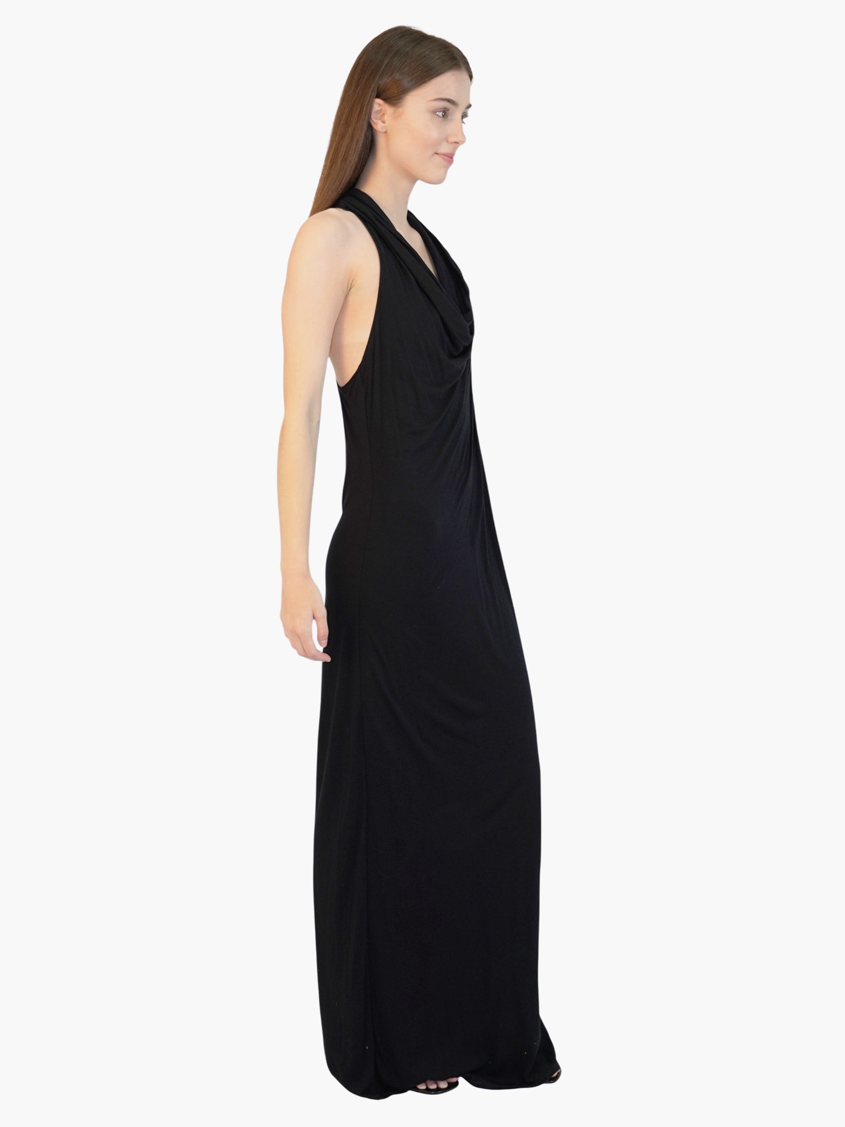 Draped Maxi Dress