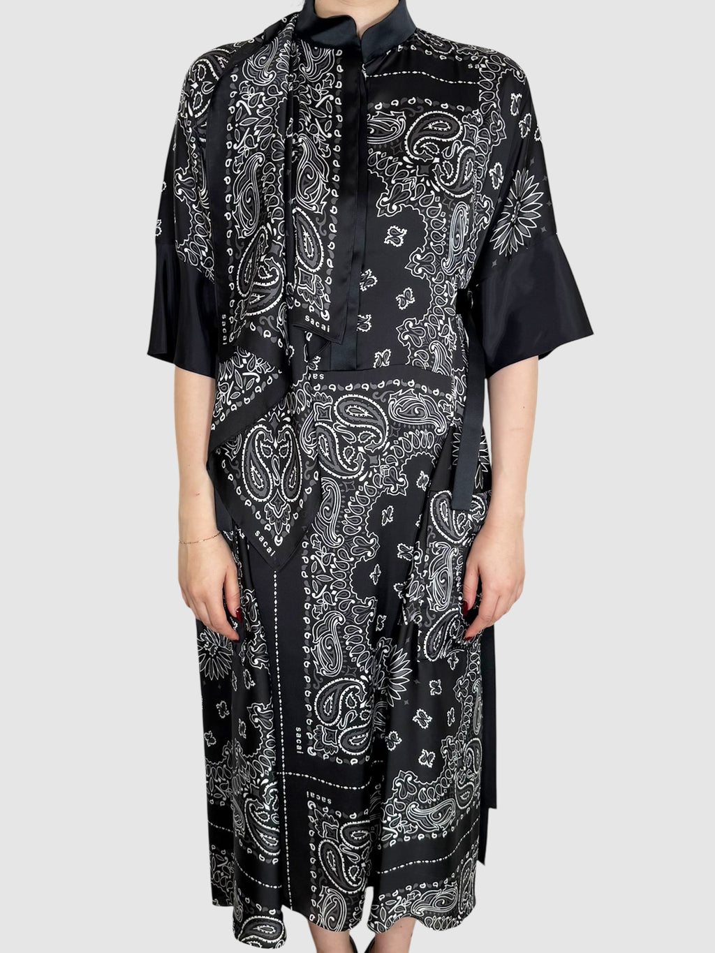Bandana Print Dress