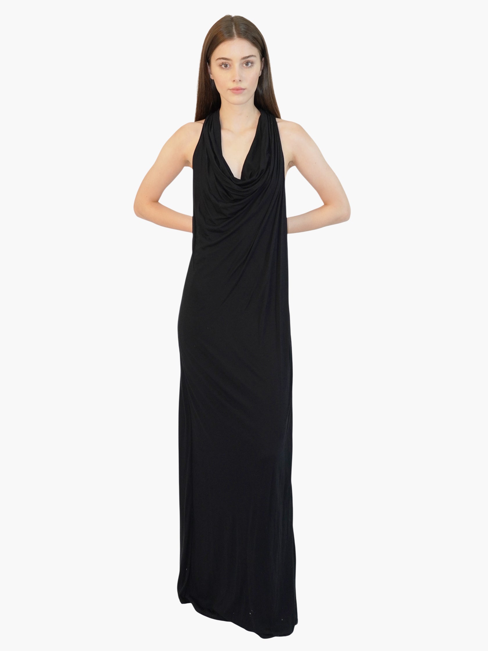 Draped Maxi Dress