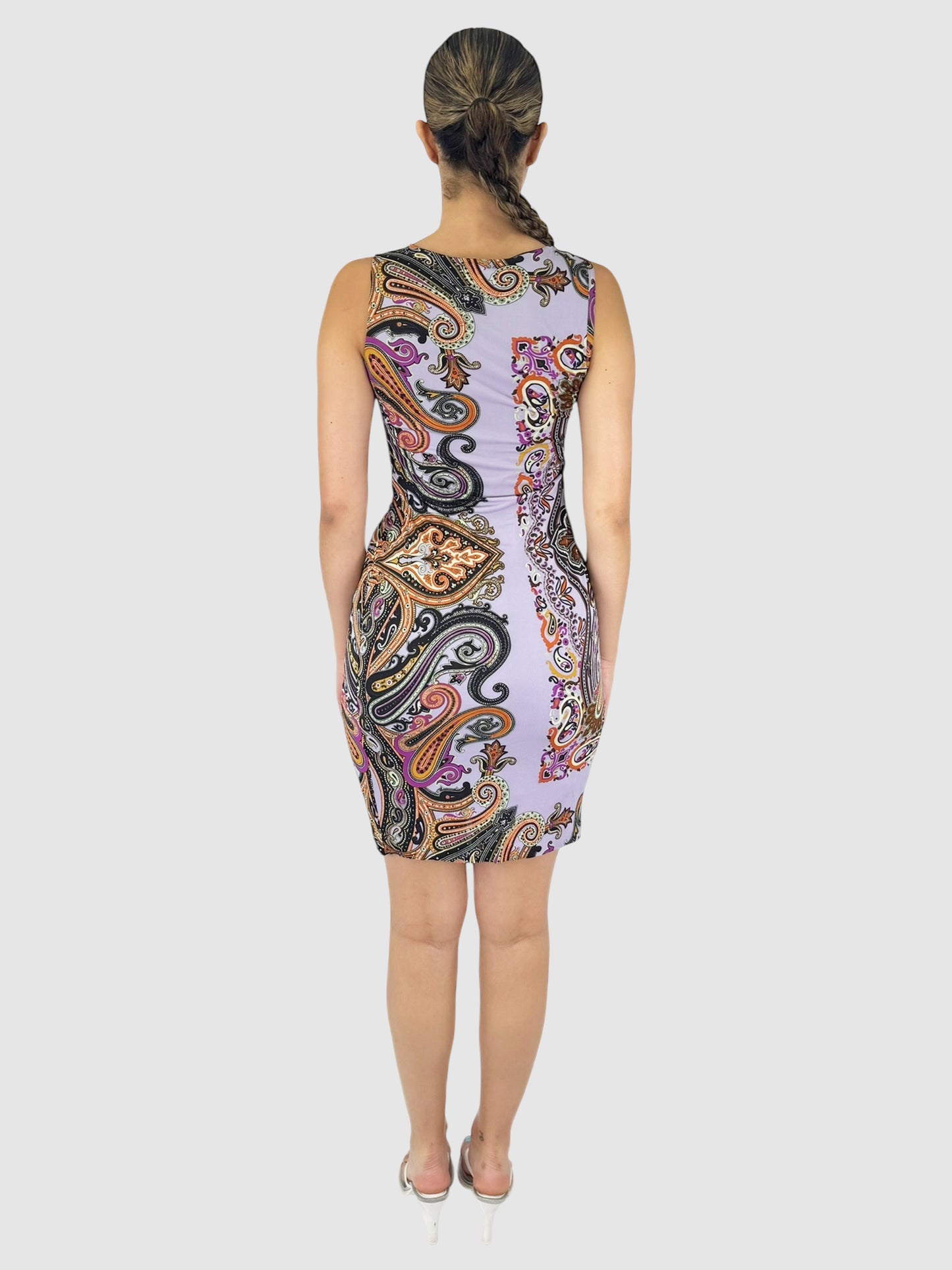 Paisley Print Dress