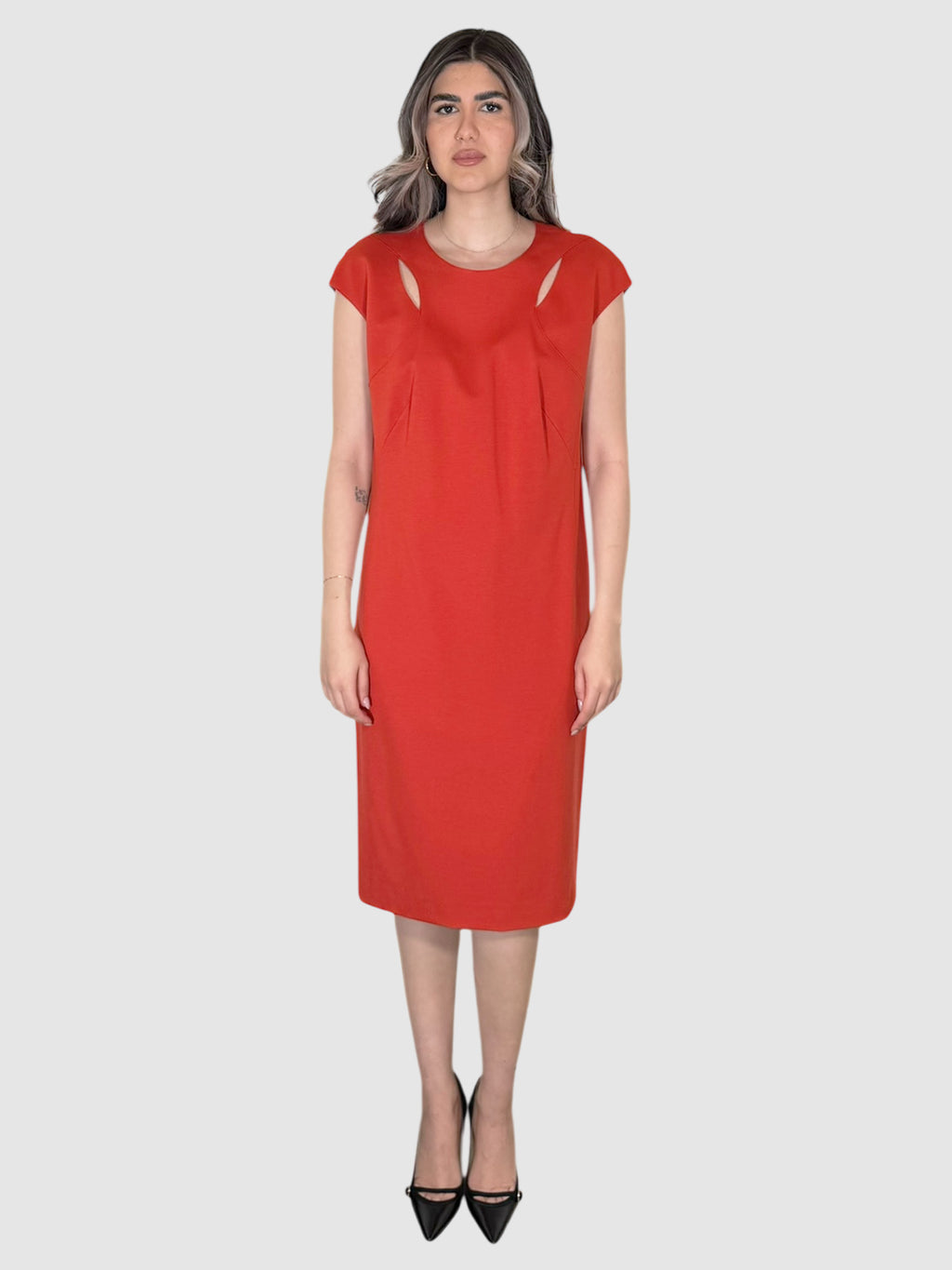 Cutout Midi Dress