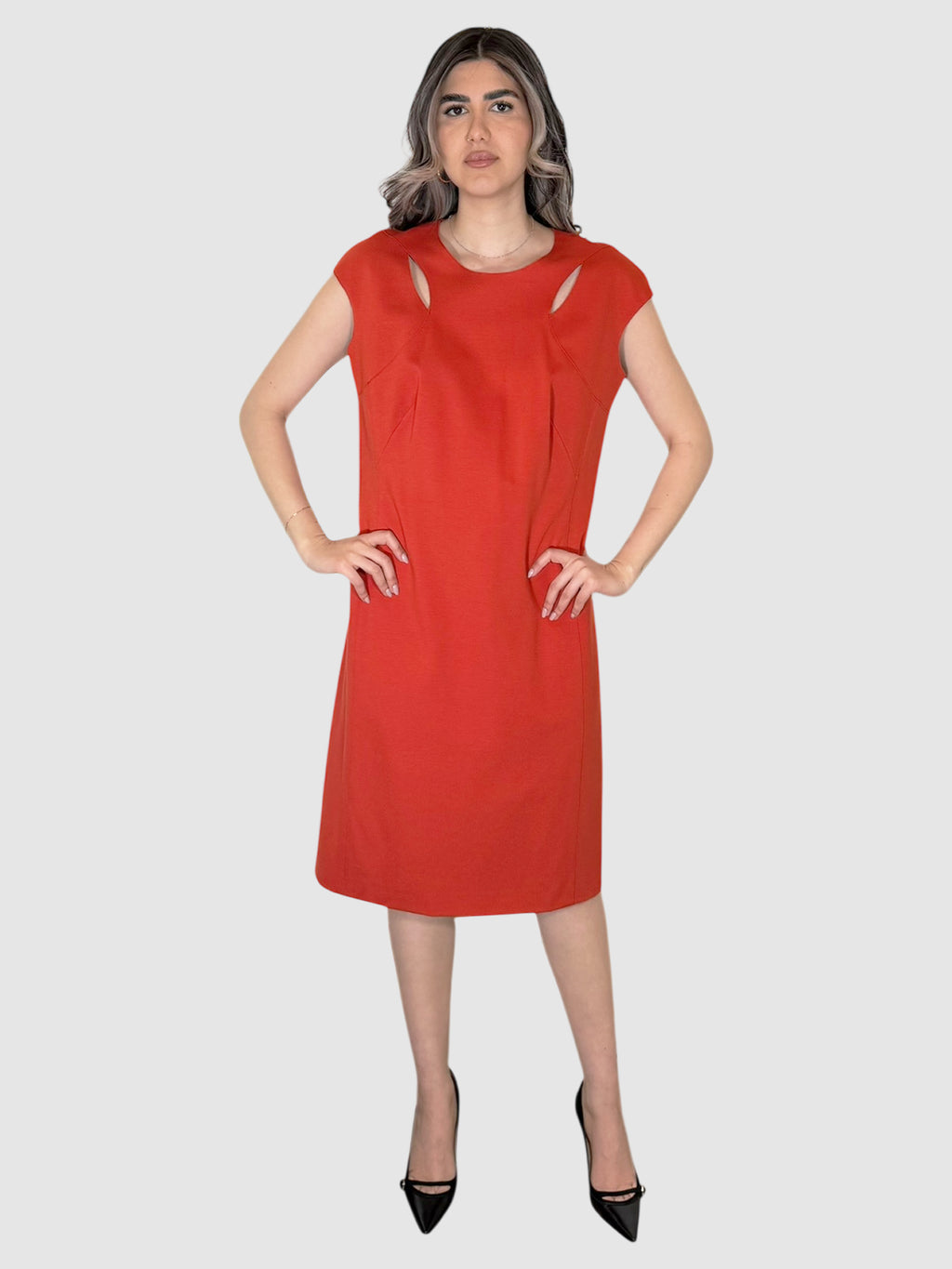 Cutout Midi Dress