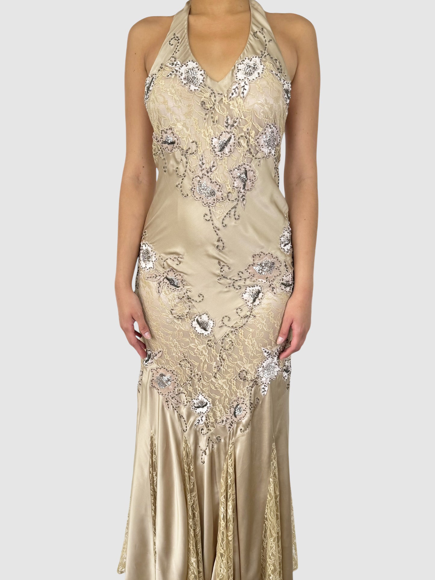 Beaded Lace Dress