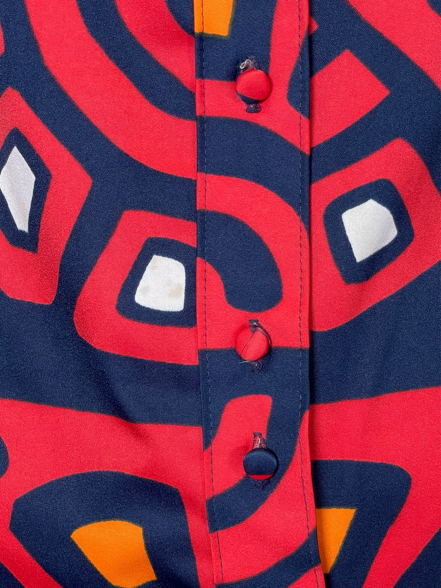 Lanvin Printed Shirt Dress - Size M