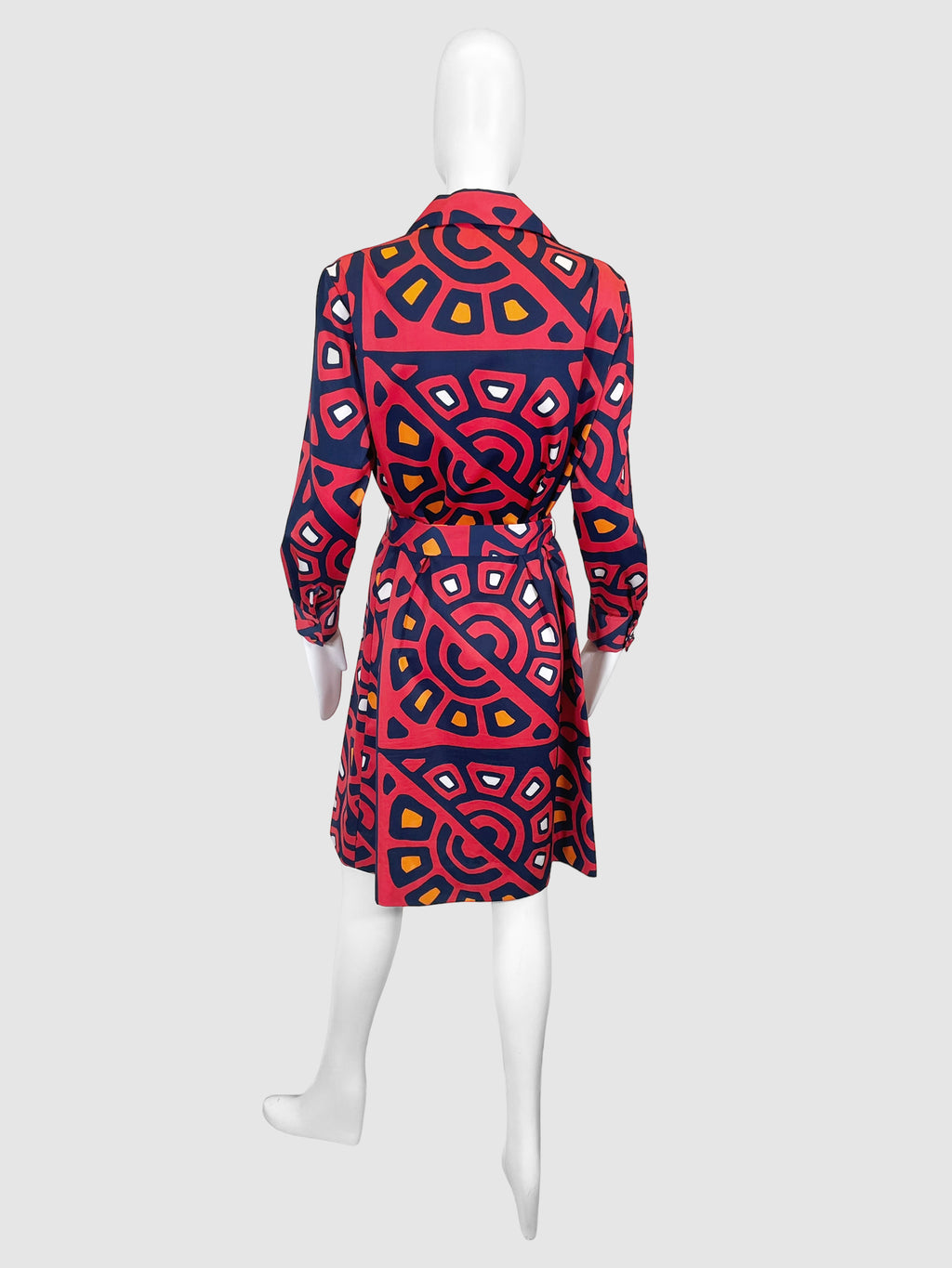 Lanvin Printed Shirt Dress - Size M