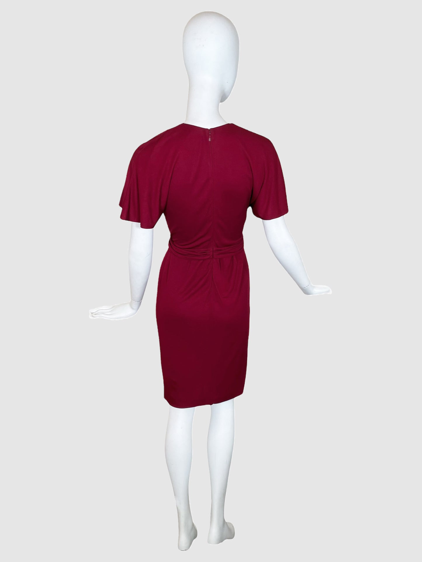 Gucci V-Neck Mini Dress - Size XS