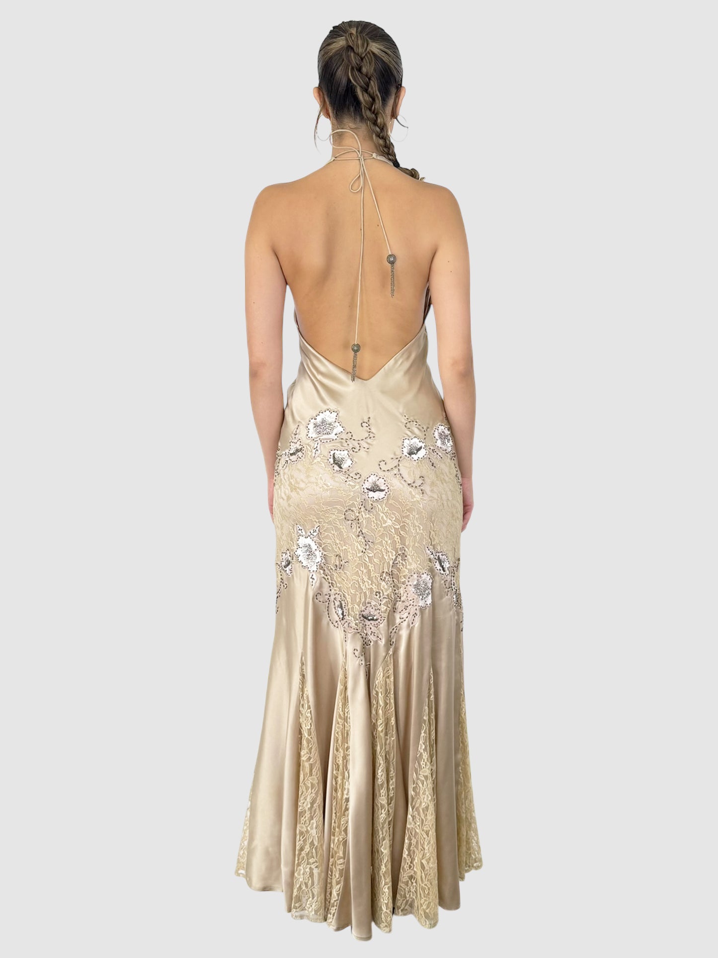 Beaded Lace Dress