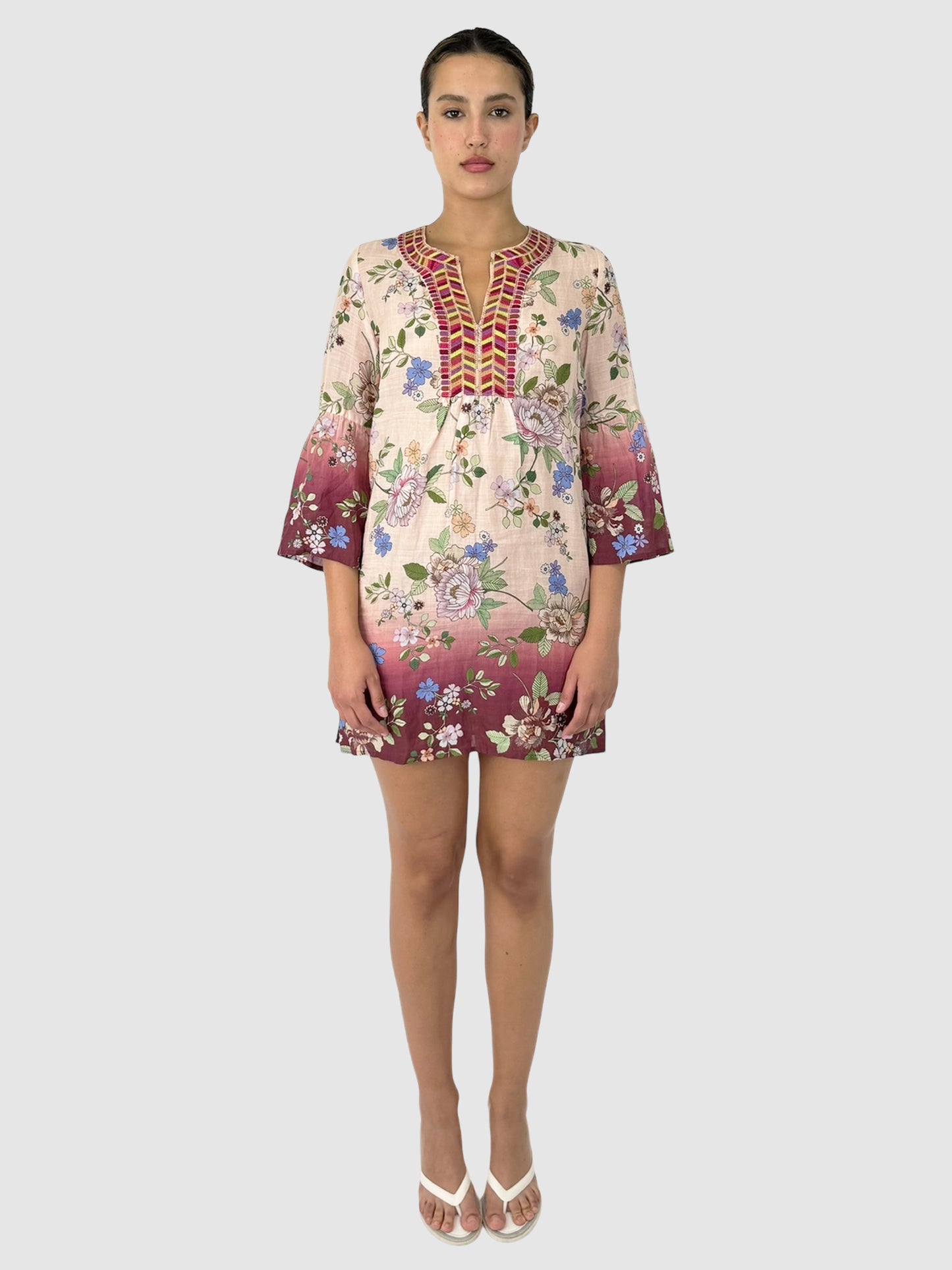 Caludine Floral Tunic