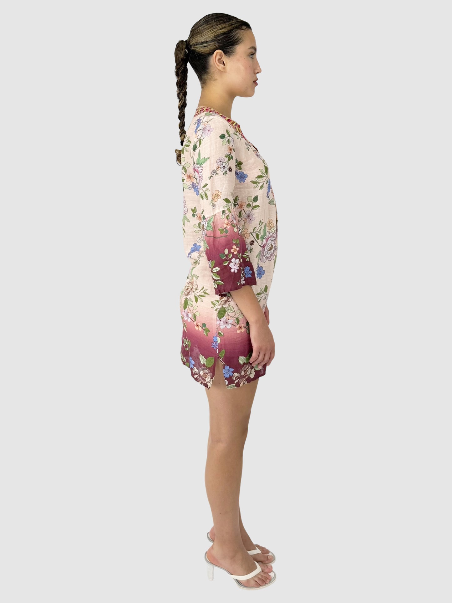 Caludine Floral Tunic