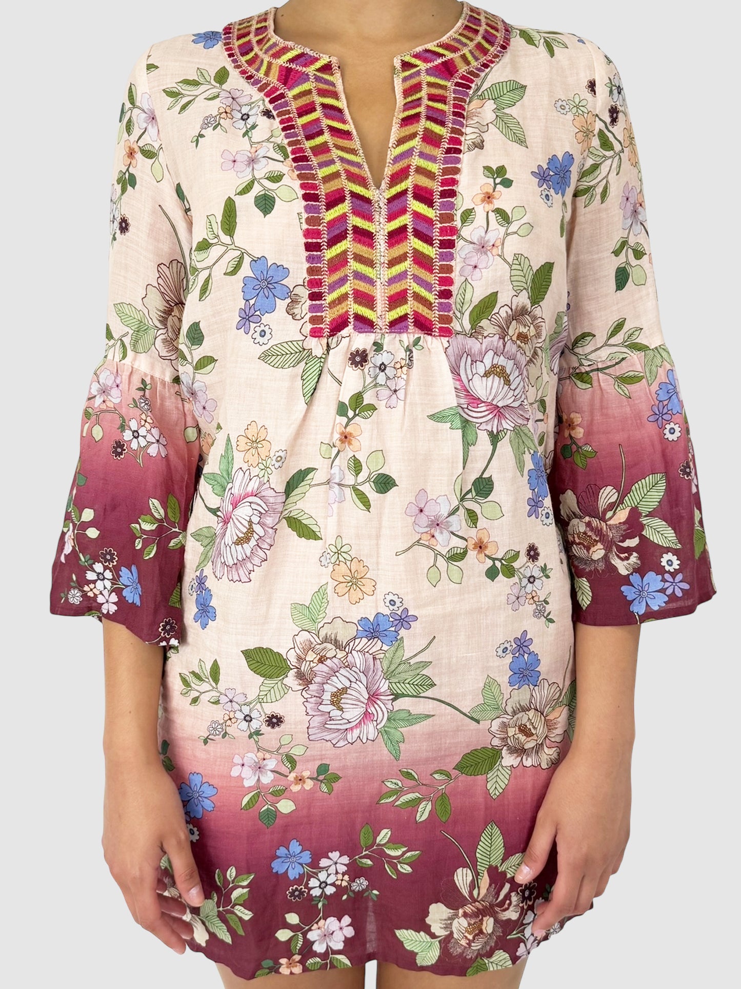 Caludine Floral Tunic