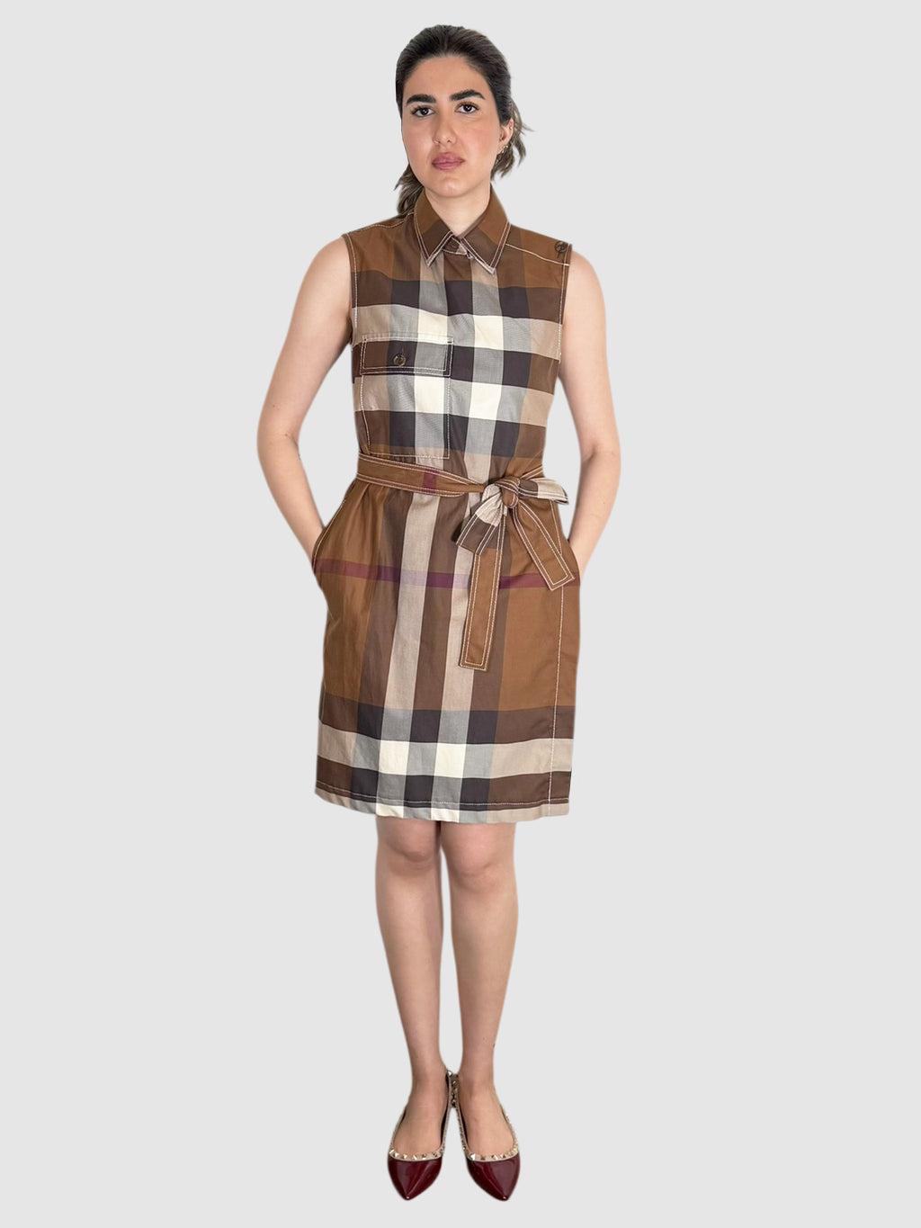 Karla Check Dress