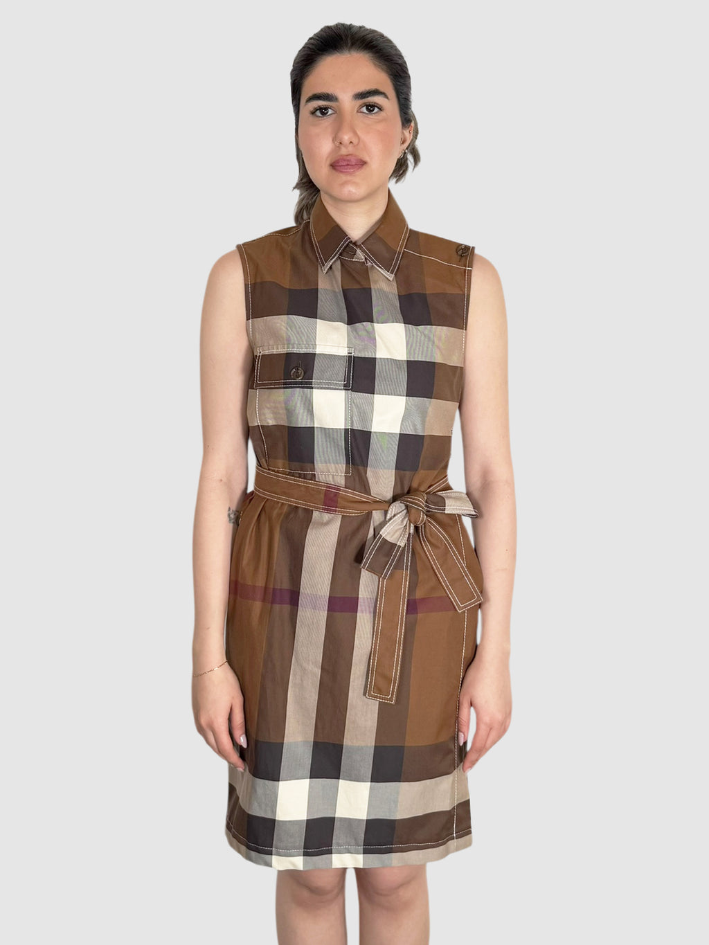 Karla Check Dress
