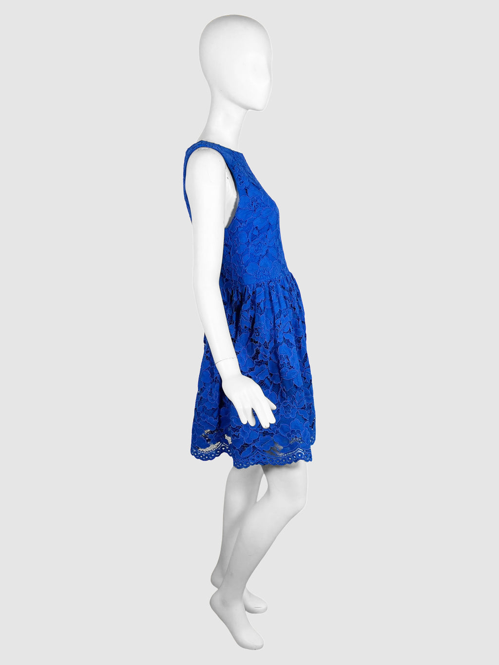 Alice + Olivia High Neck Lace Dress - Size 6