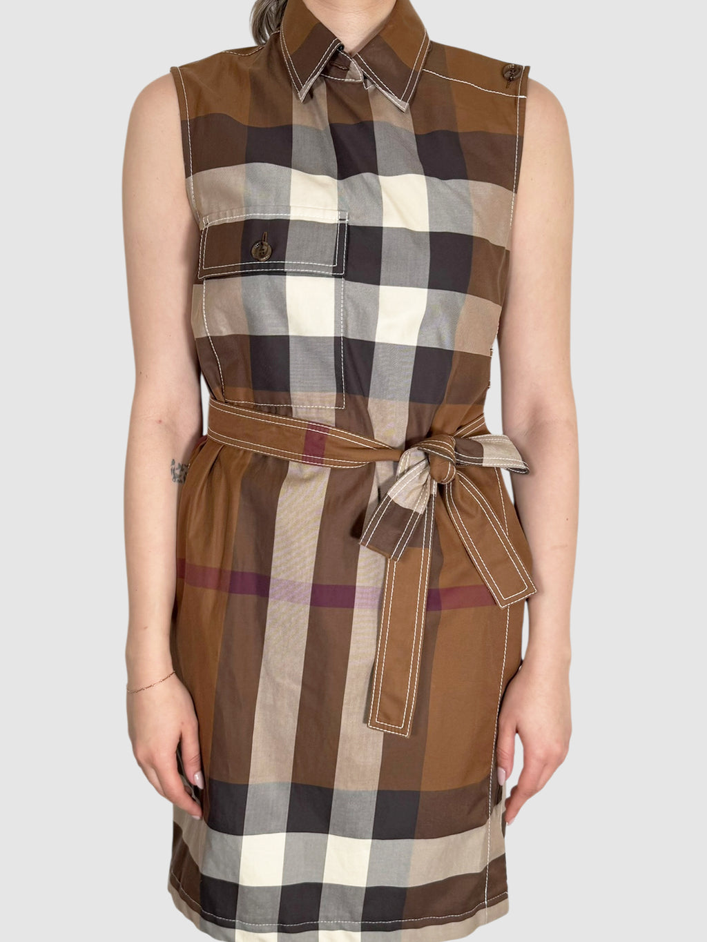 Karla Check Dress