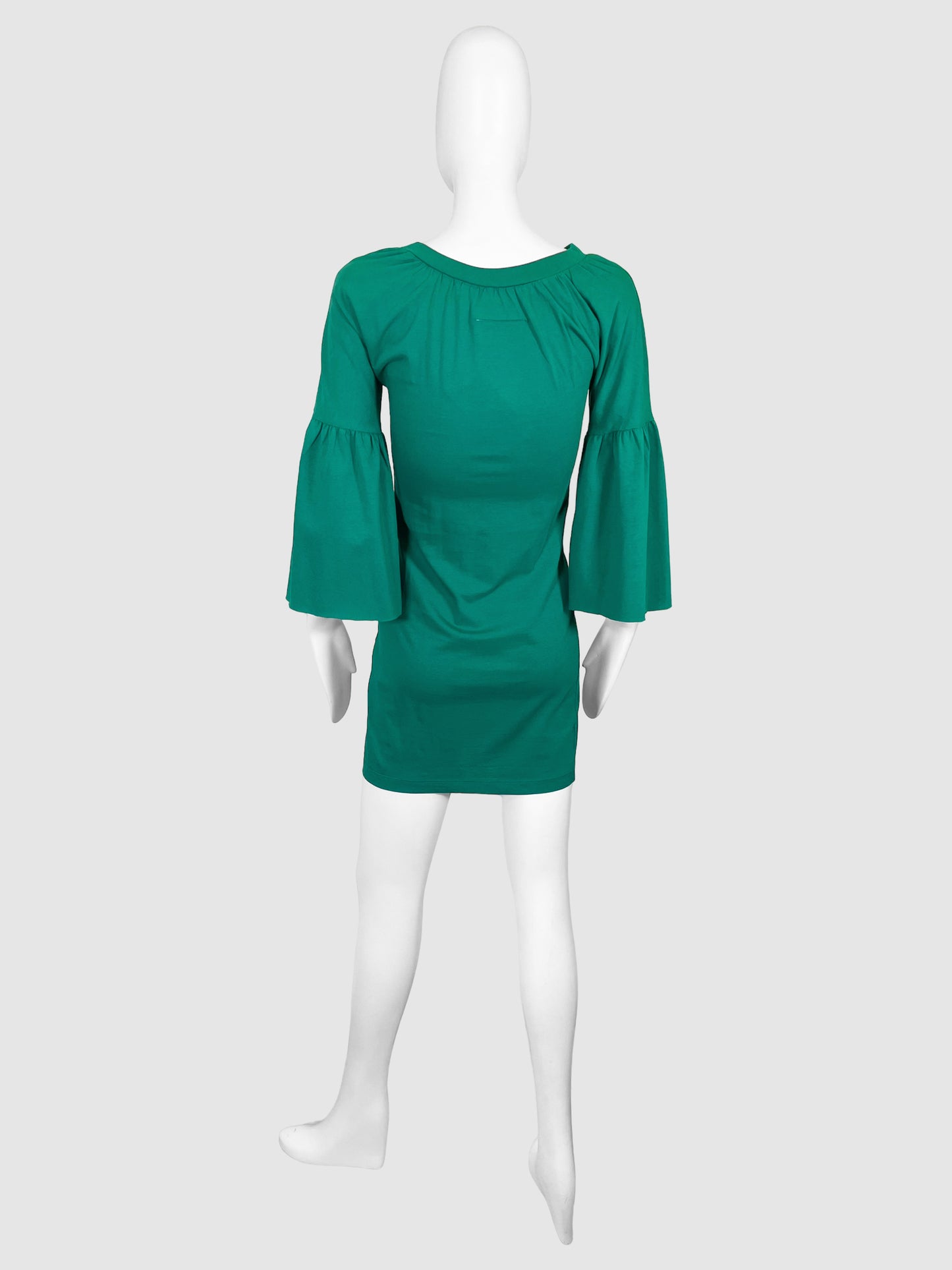 Bell Sleeve Mini Dress - Size 6