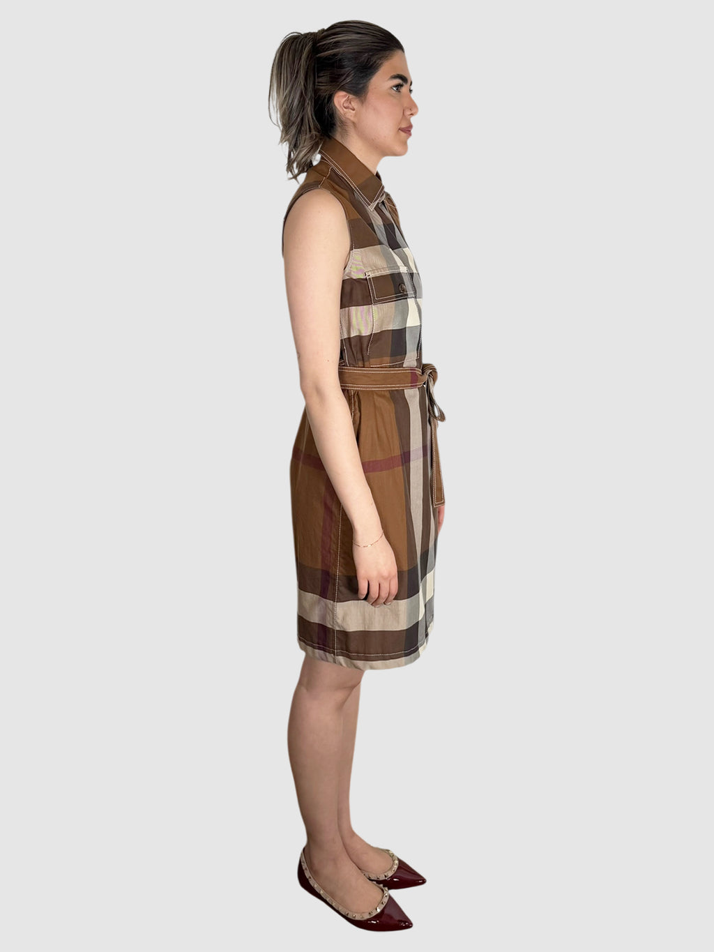 Karla Check Dress